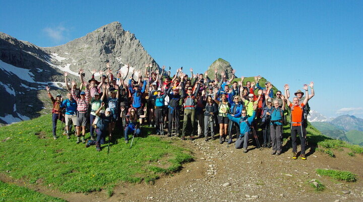 Heilbronner Weg / Höhenweg Oberstdorf / 150 Jahre Jubiläum / DAV Heilbronn | © DAV Heilbronn